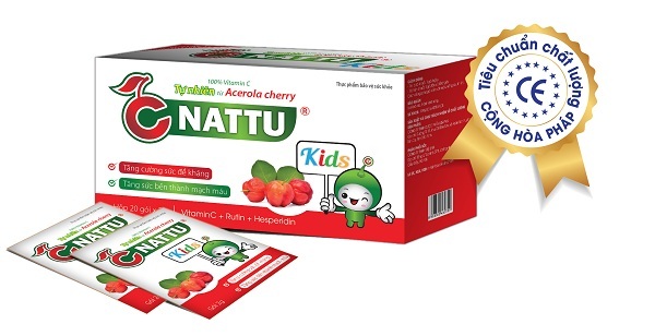 CNATTU KIDS - Sản phẩm bổ sung vitamin C cho trẻ hàng đầu Việt Nam 1